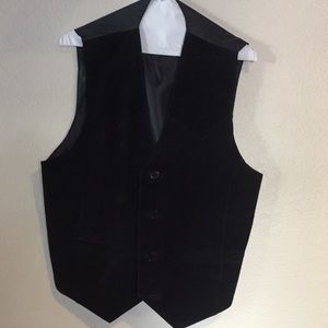 Black suede western vest Shepler’s M
